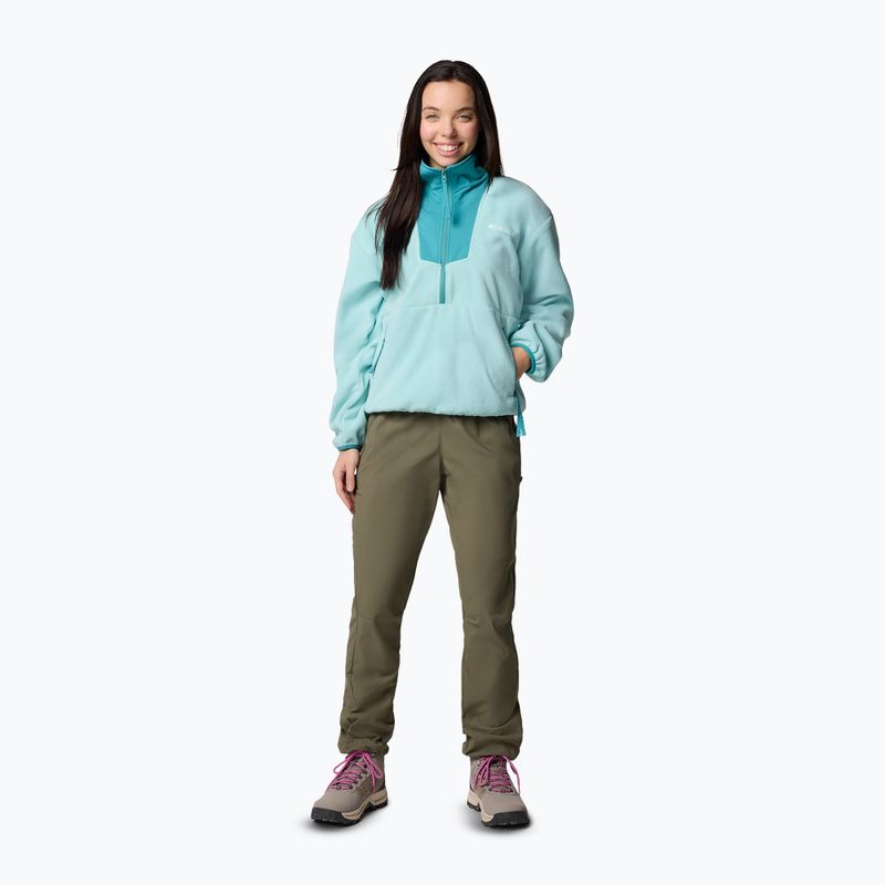 Dámská mikina Columbia Sequoia Grove spray/teal 2