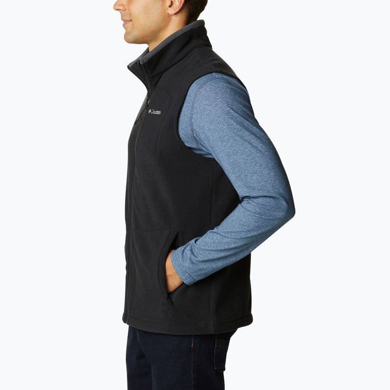 Pánská vesta Columbia Fast Trek Fleece black 3
