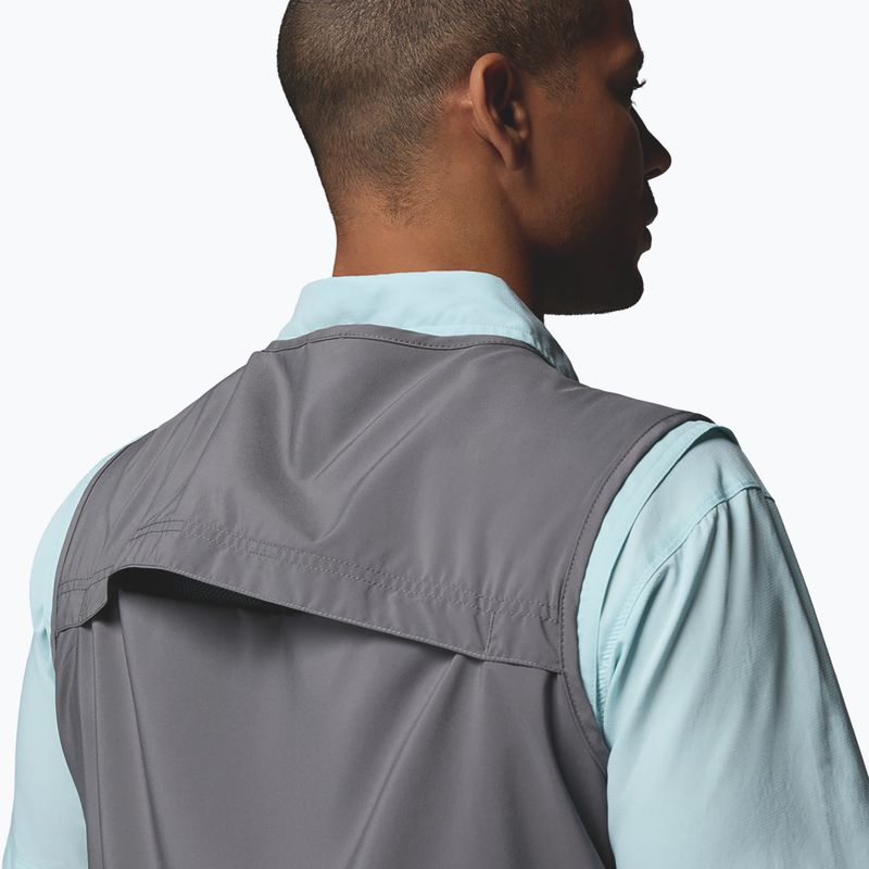 Pánská trekingová vesta Columbia Silver Ridge Utility city grey 7