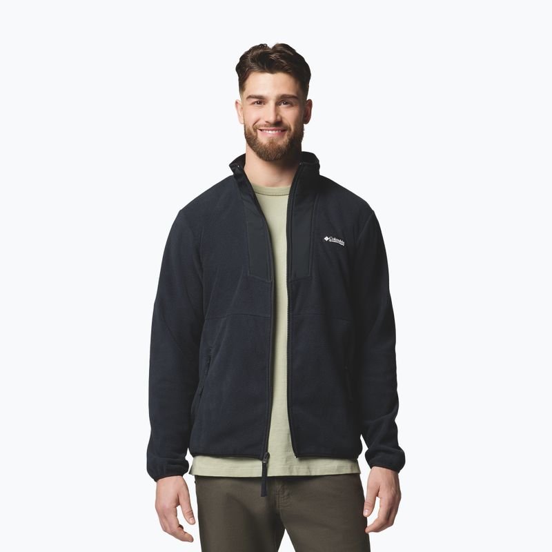 Pánská fleecová mikina Columbia Sequoia Grove FZ Fleece black 5