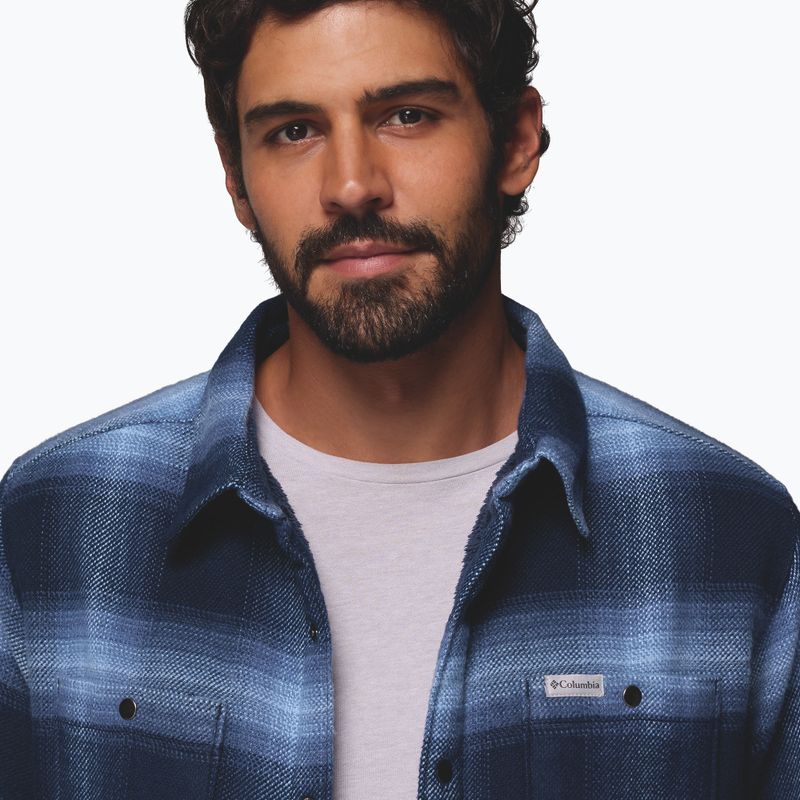 Pánská košile Columbia Windward II collegiate navy blurred ombre 6