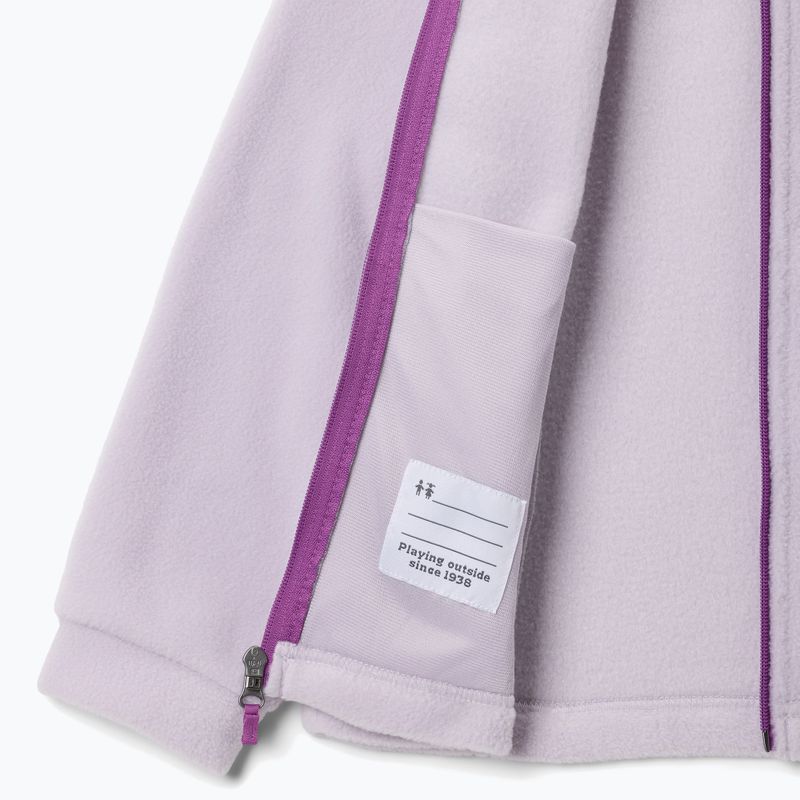 Dětská fleecová mikina Columbia Benton Springs Fleece lavender pearl 3