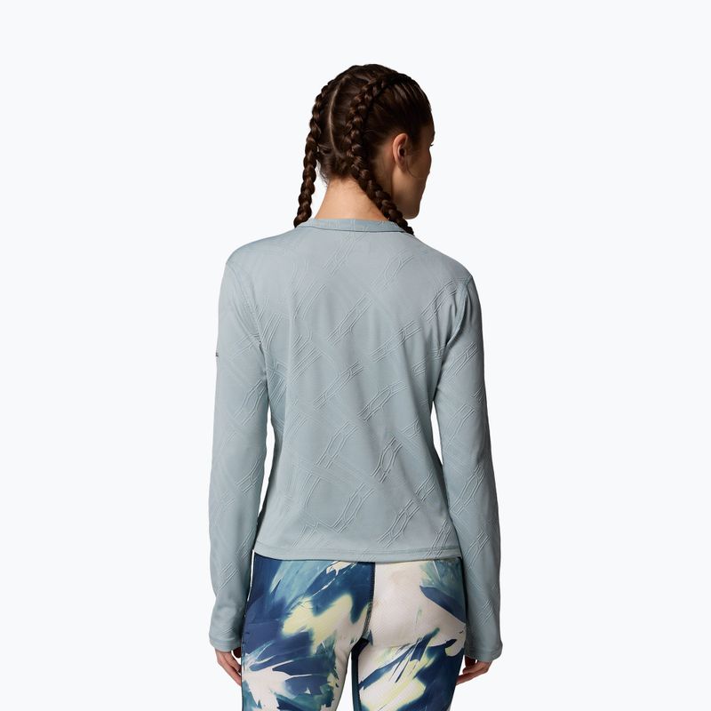 Dámské trekkingové triko Longsleeve Columbia Granite Point Crew crushed blue 3