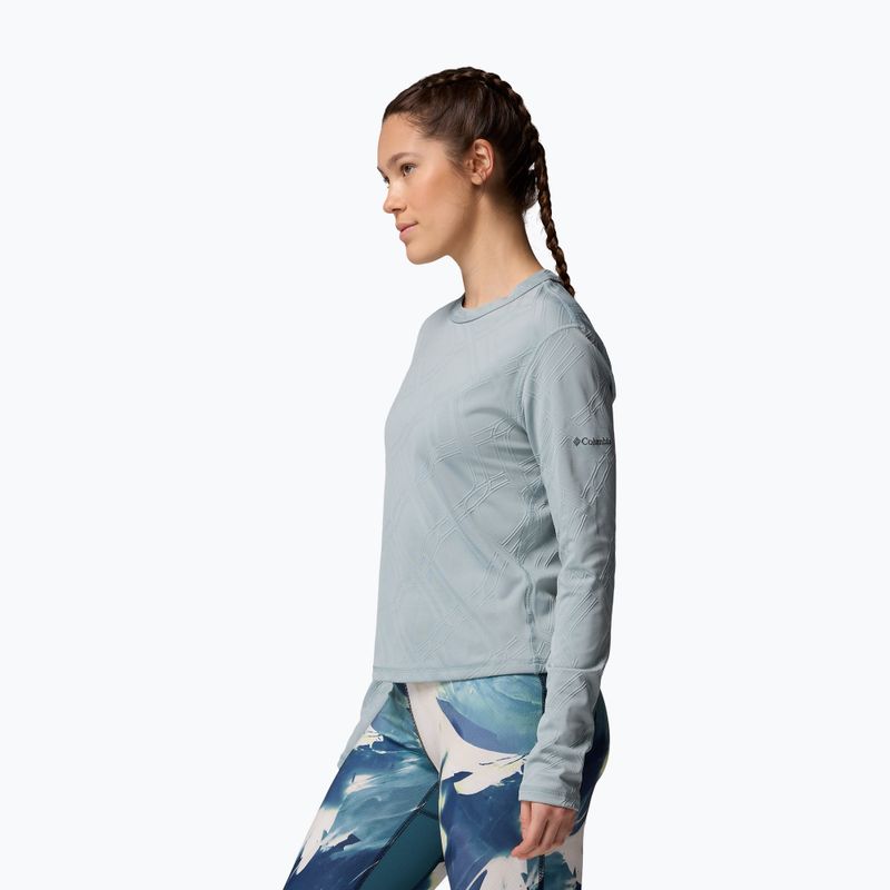 Dámské trekkingové triko Longsleeve Columbia Granite Point Crew crushed blue 4