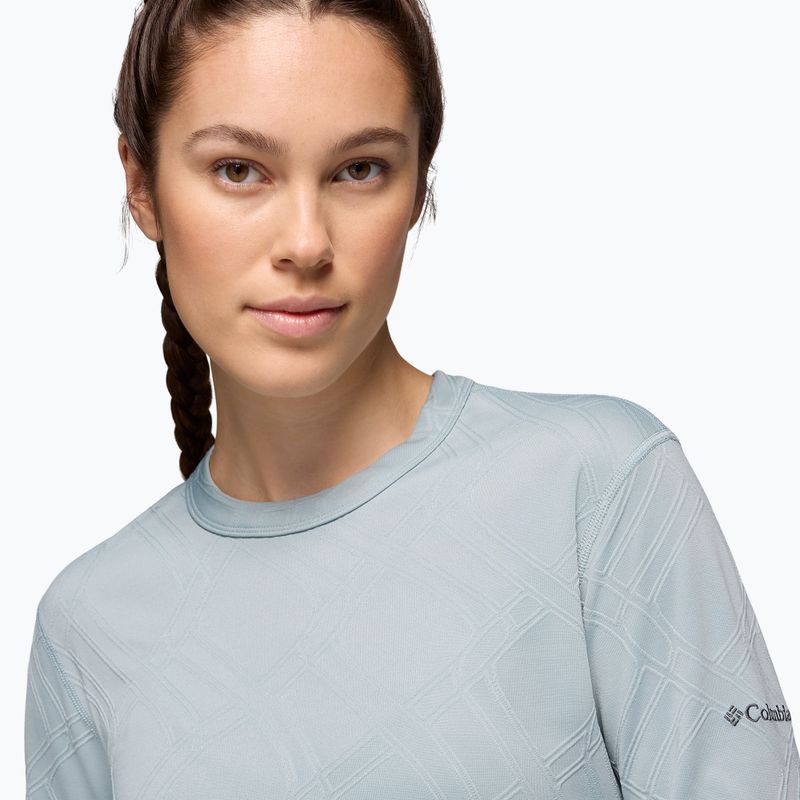 Dámské trekkingové triko Longsleeve Columbia Granite Point Crew crushed blue 5