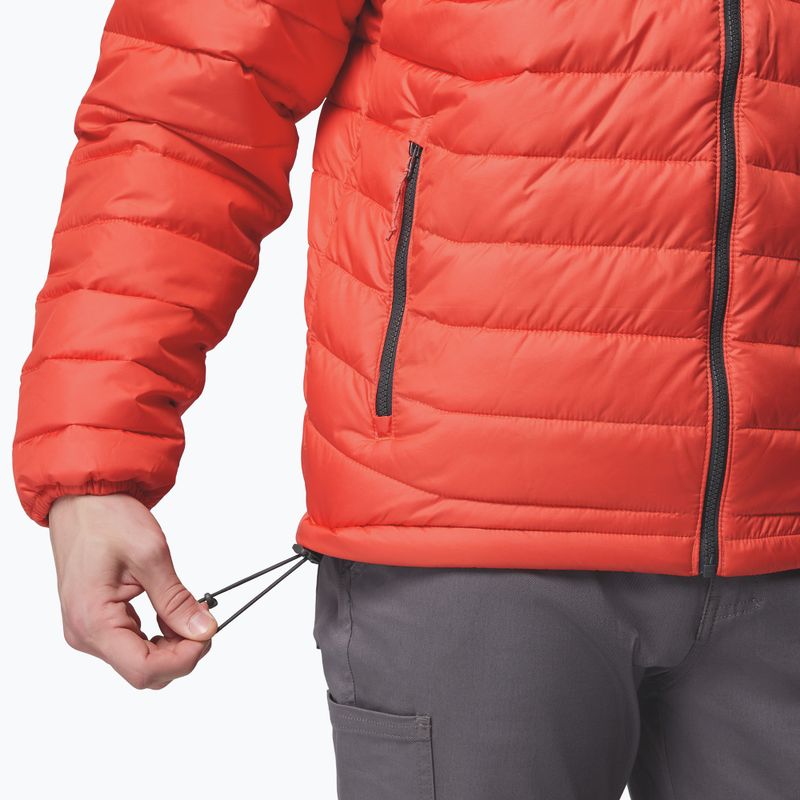 Pánská bunda Columbia Powder Lite II Hooded zing/shark 8