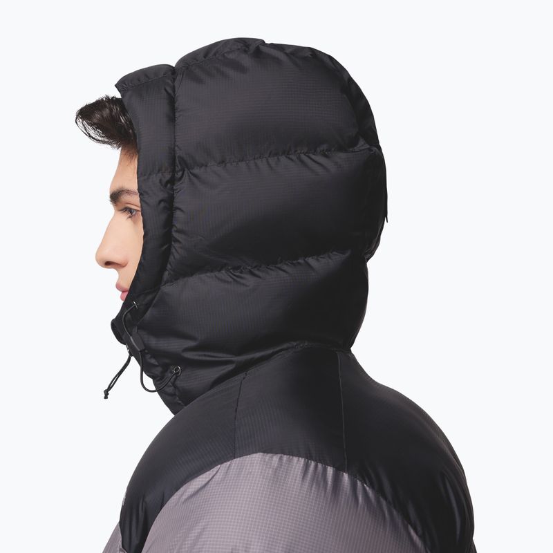 Pánská zateplená bunda Columbia Puffect II Hooded city grey/black 6