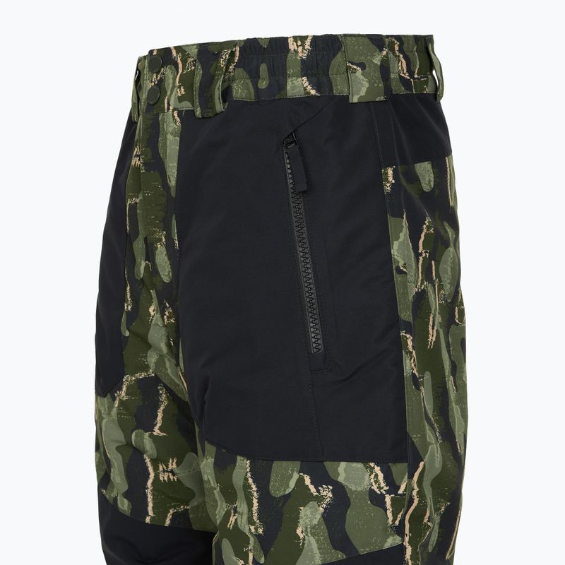 Pánské snowboardové kalhoty Columbia Coreshot Printed greenscape treebark print/black 13