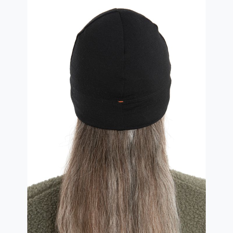 Trekingová čepice icebreaker Merino 200 Oasis Beanie black 6