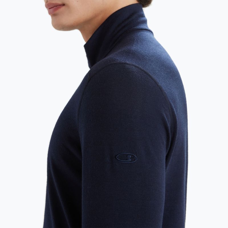 Pánská termo mikina icebreaker Merino 200 Oasis Half Zip midnight navy 5