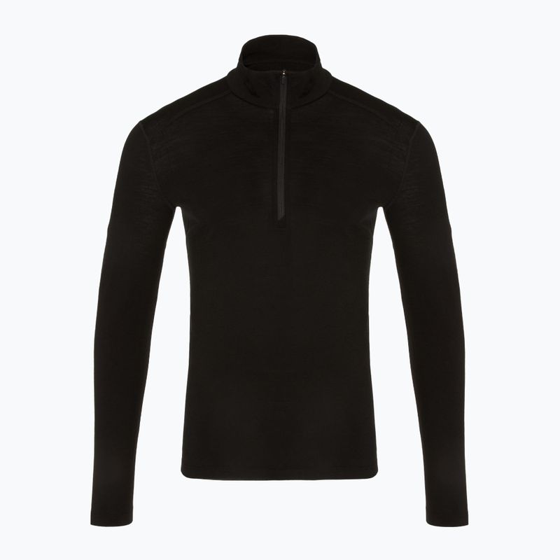 Pánské termo tričko longsleeve icebreaker Merino 200 Oasis Half Zip black 5