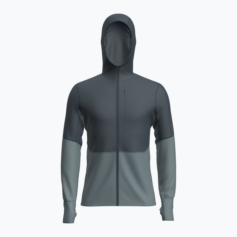 Pánská trekingová mikina Merino 200 RealFleece Descender Zip Hoodie abyss/blue ash/black 5