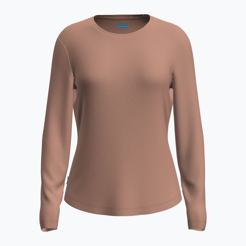 Dámské trekové tričko longsleeve icebreaker Merino 125 Cool-Lite Sphere III LS Tee desert sand