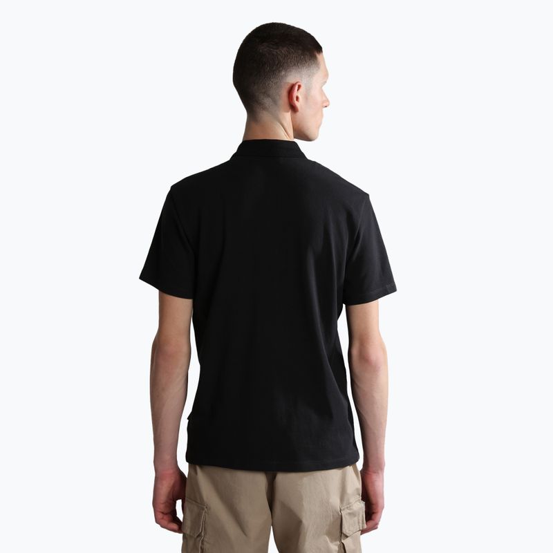Pánské polo tričko Napapijri Ealis black 3