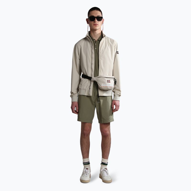 Pánské polo tričko Napapijri Ealis green lichen 2