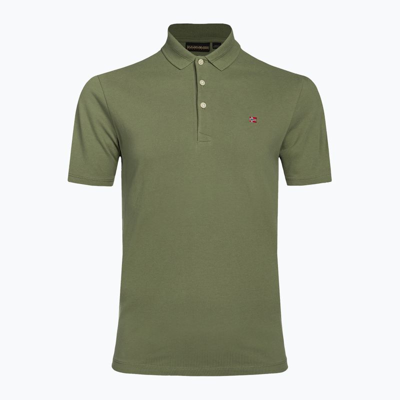 Pánské polo tričko Napapijri Ealis green lichen 5