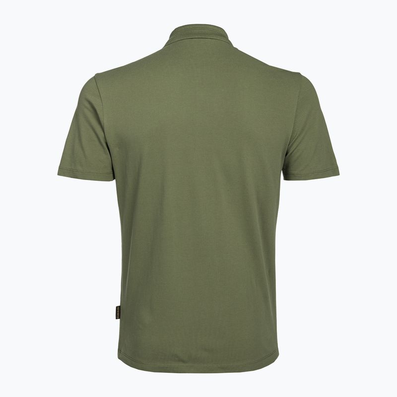 Pánské polo tričko Napapijri Ealis green lichen 6