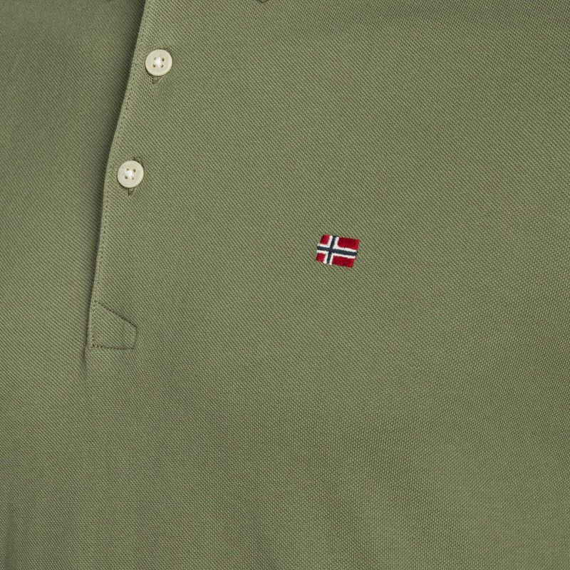 Pánské polo tričko Napapijri Ealis green lichen 7