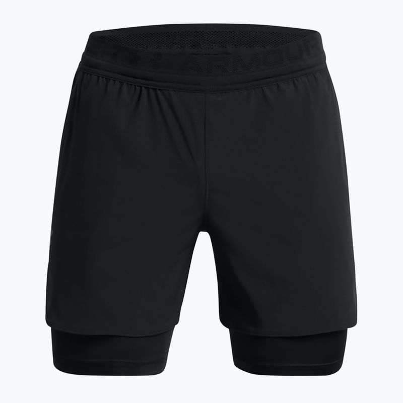 Pánské kraťasy Under Armour Peak Woven 2in1 black/black 6