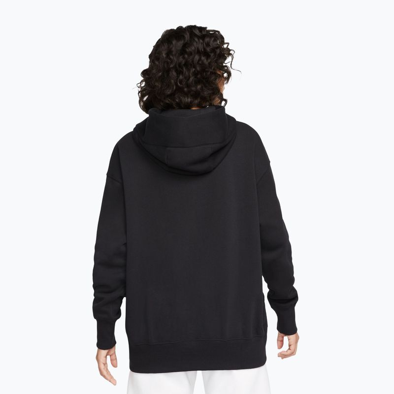 Dámská mikina Nike Sportswear Phoenix Fleece Oversized black/sail 3