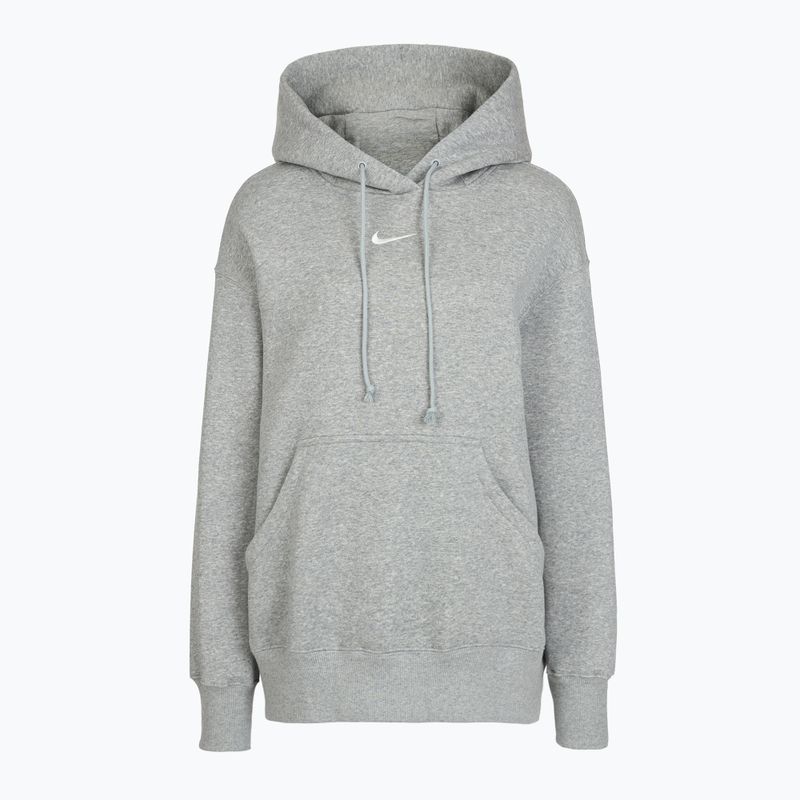 Dámská mikina Nike Sportswear Phoenix Fleece Oversized dark grey heather/sail 6