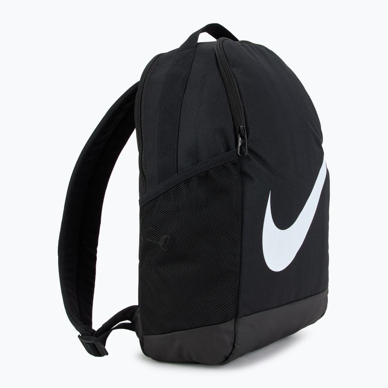 Dětský batoh Nike Brasilia 18 l black/black/white 2