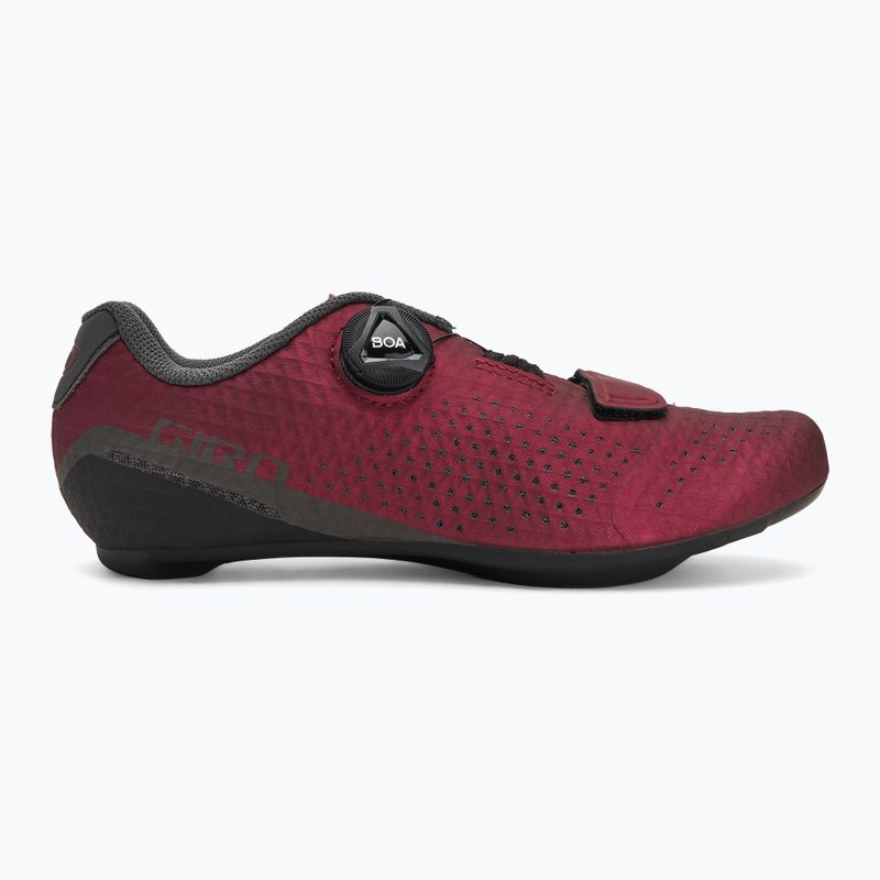 Dámská silniční obuv Giro Cadet Carbon ano dark cherry 2