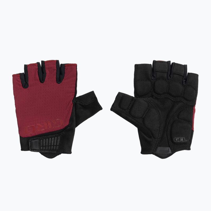 Dámské cyklistické rukavice Giro Tessa Gel II dark cherry