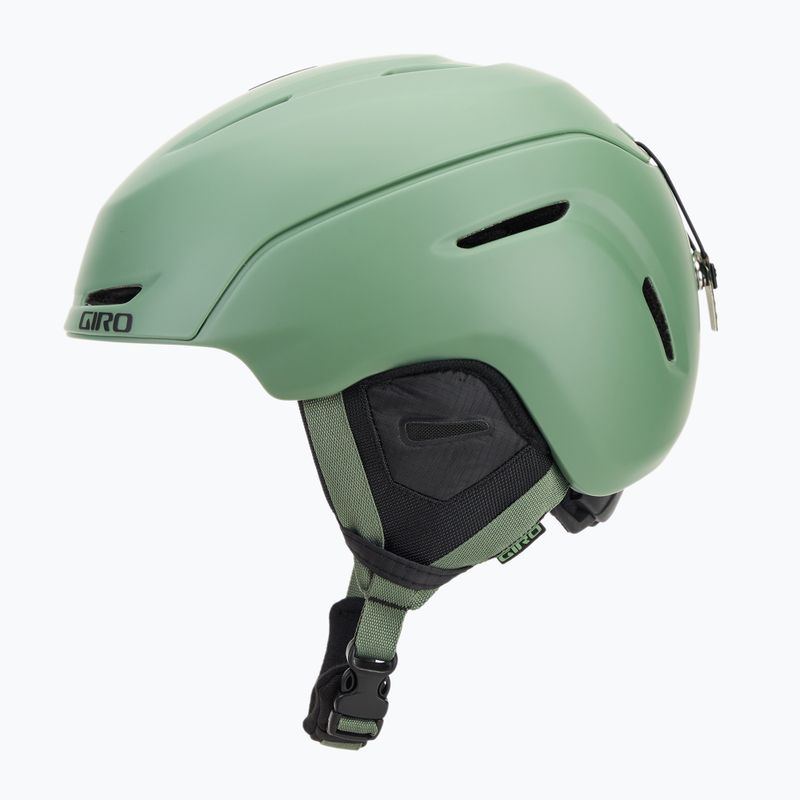 Lyžařská helma Giro Neo matte green 3