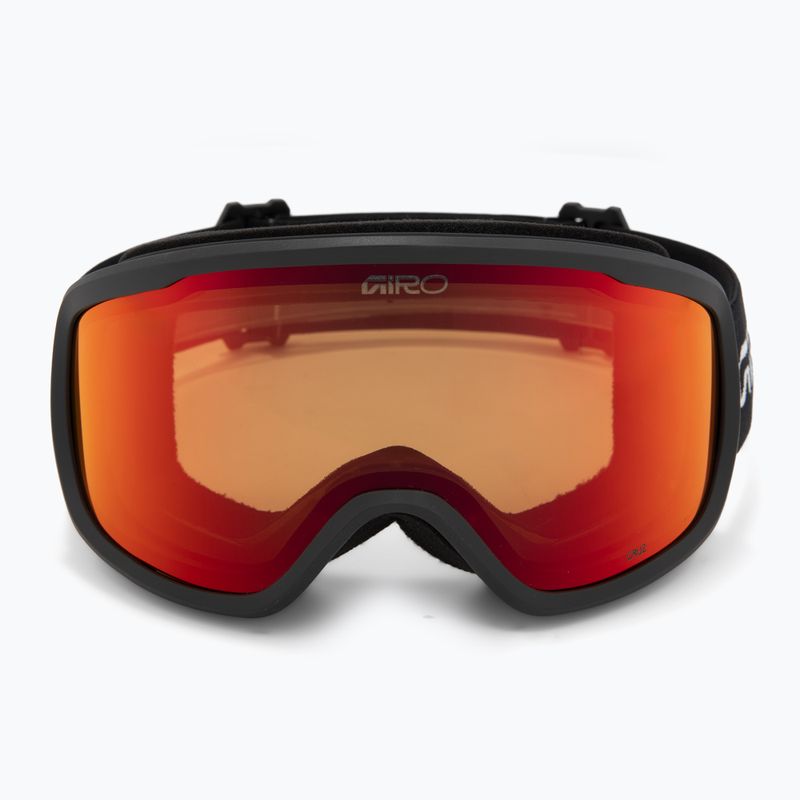 Lyžařské brýle Giro Cruz black stacked/amber scarlet 2