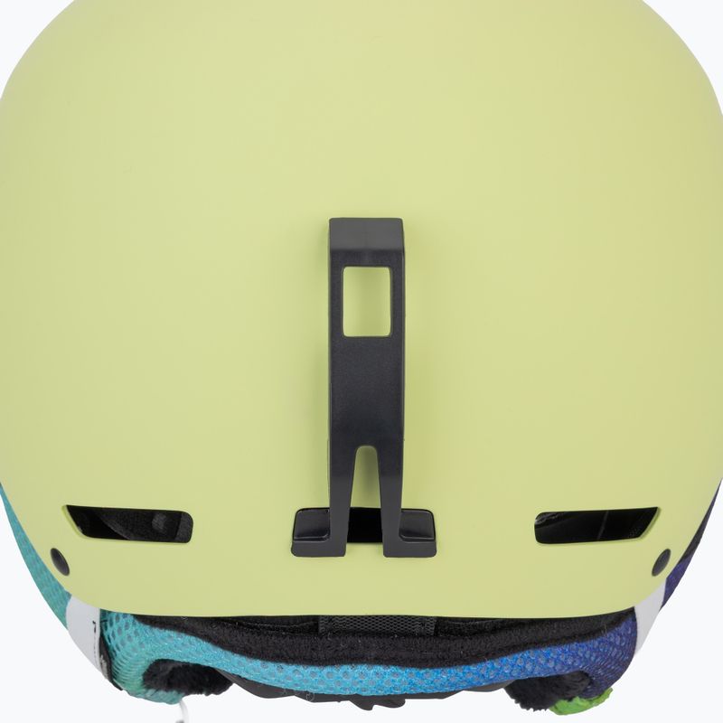 Dětská lyžařská helma Giro Crue matte fluorescent green 8