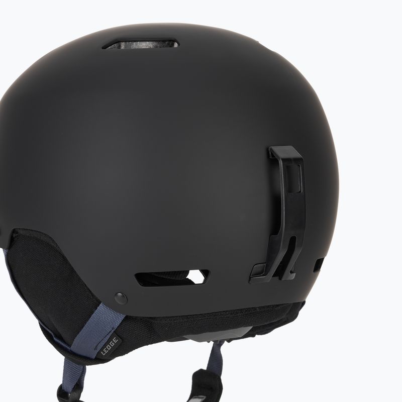 Lyžařská helma Giro Ledge FS matte black dark indigo 7
