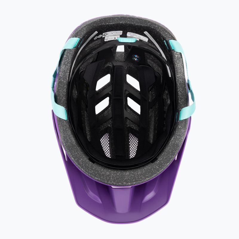 Dětská cyklistická přilba Giro Fixture II Integrated MIPS matte purple ripple 5