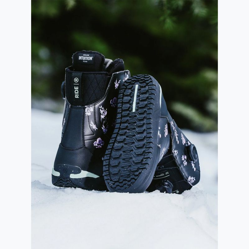 Dámské snowboardové boty RIDE Hera W floral 11