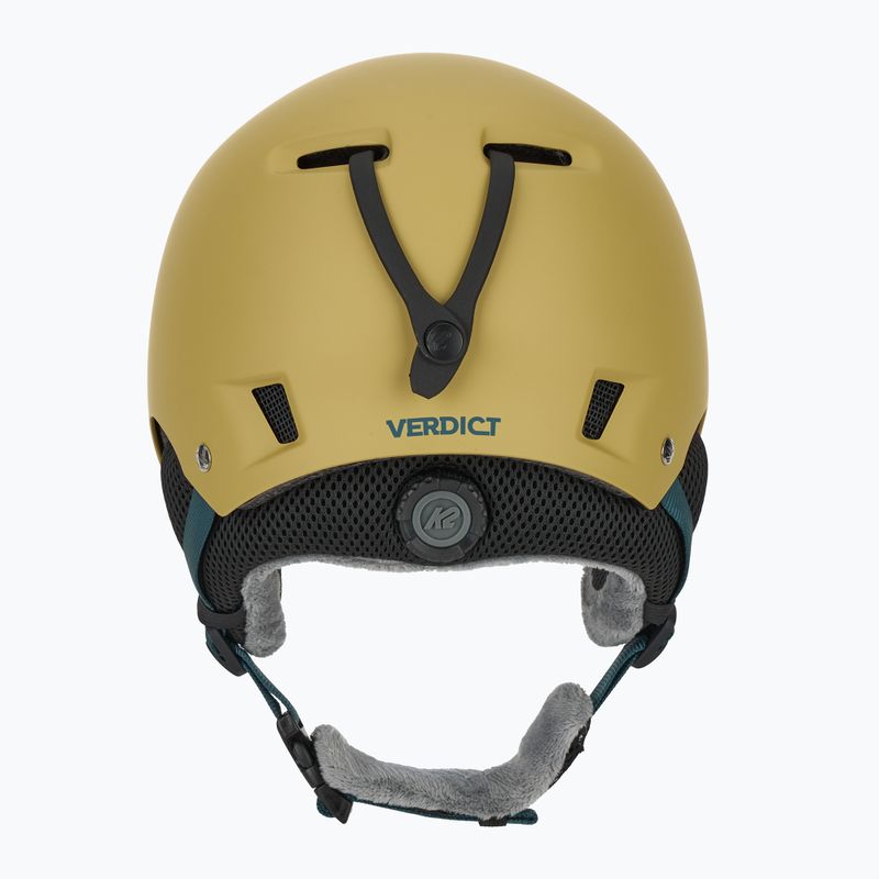 Lyžařská helma K2 Verdict sand 4