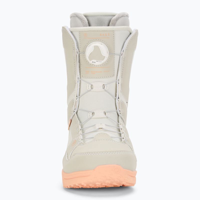 Dámské snowboardové boty RIDE Sage tan 3