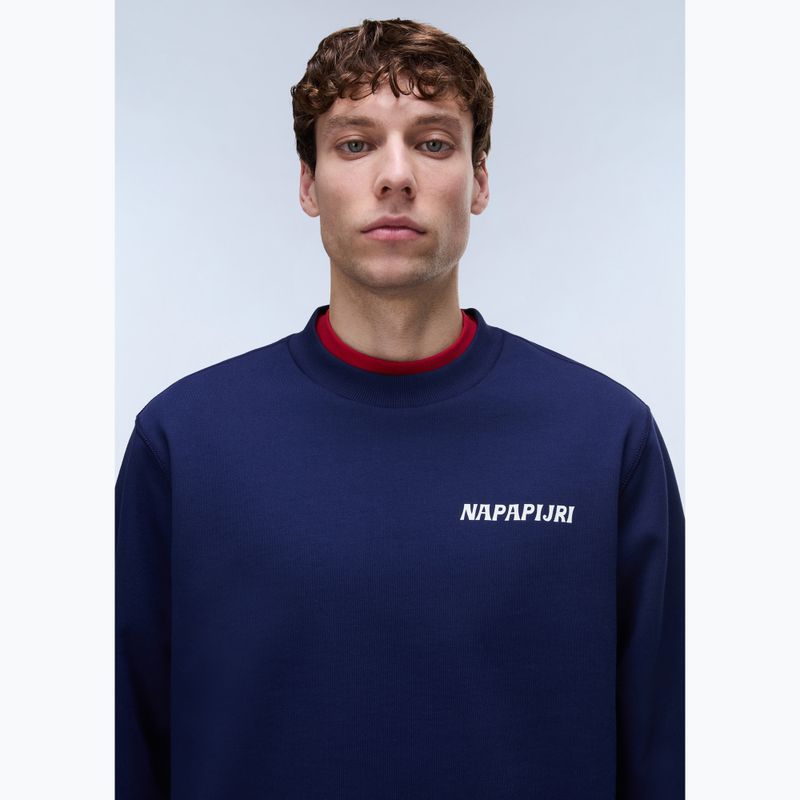 Pánská mikina Napapijri Relaxed Fit naval academy 4