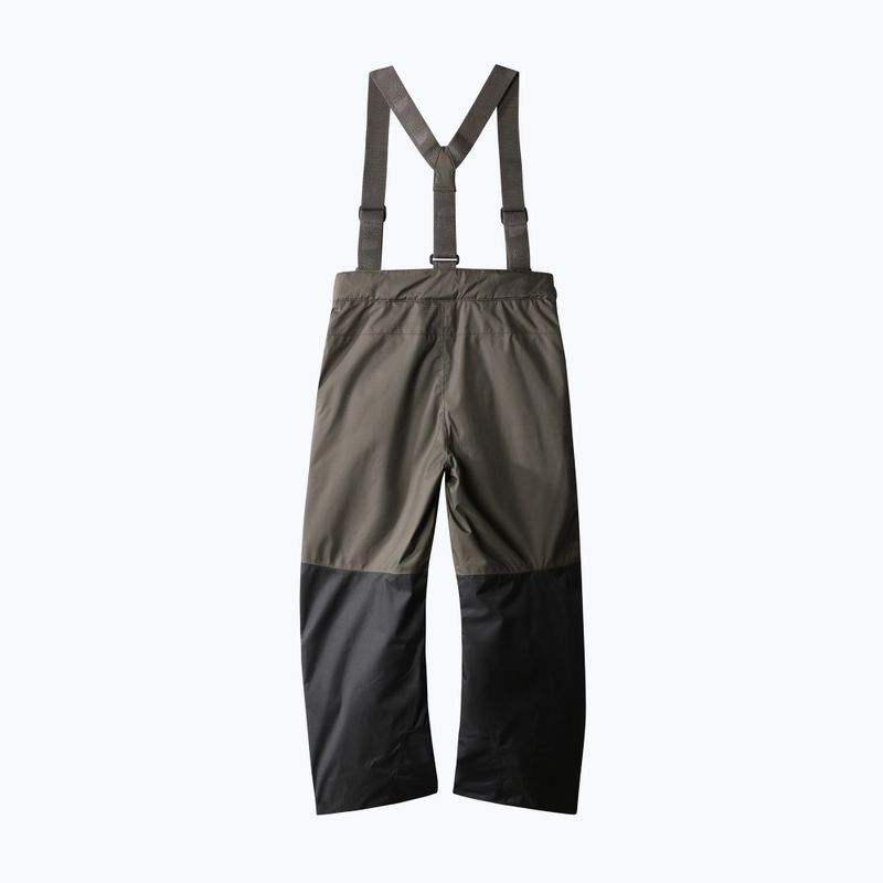 Dětské lyžařské kalhoty The North Face Teen Snowquest Suspender dark green NF0A7X3P21L1 2