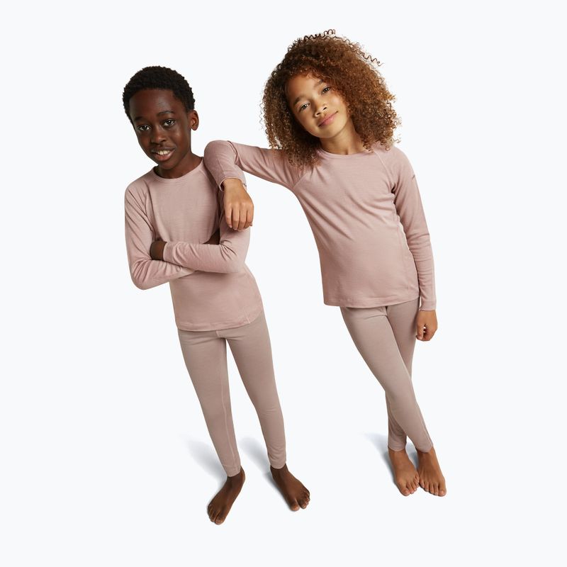 Dětské termoaktivní kalhoty icebreaker Kids 200 Oasis Leggings pink quartz 2