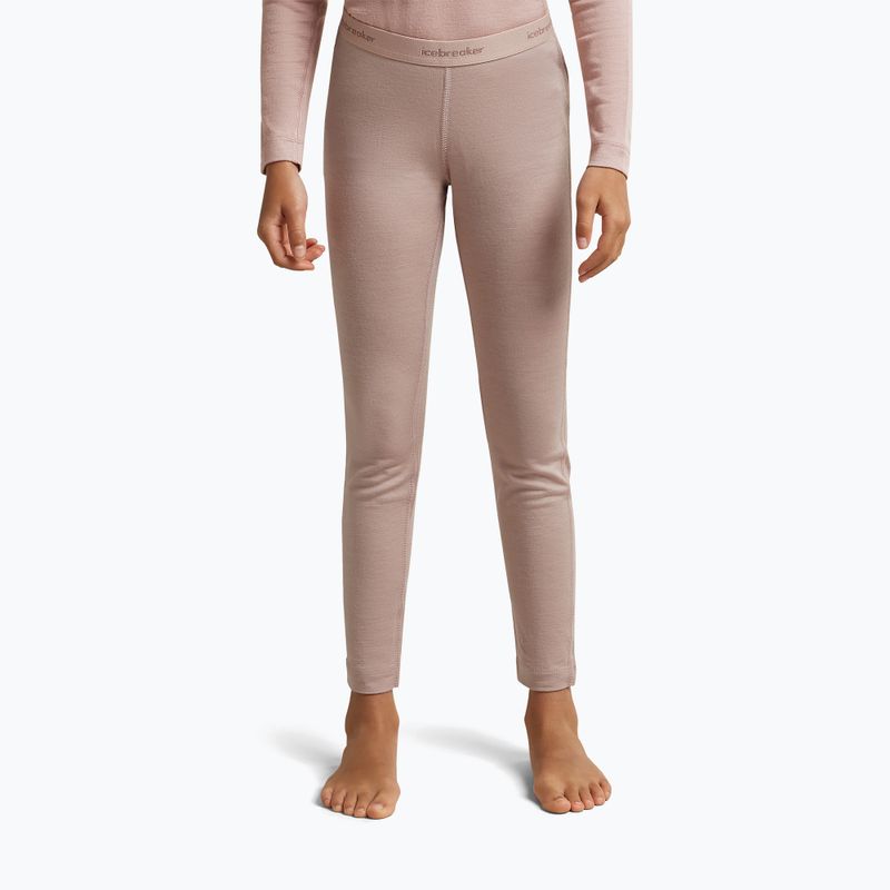 Dětské termoaktivní kalhoty icebreaker Kids 200 Oasis Leggings pink quartz 3