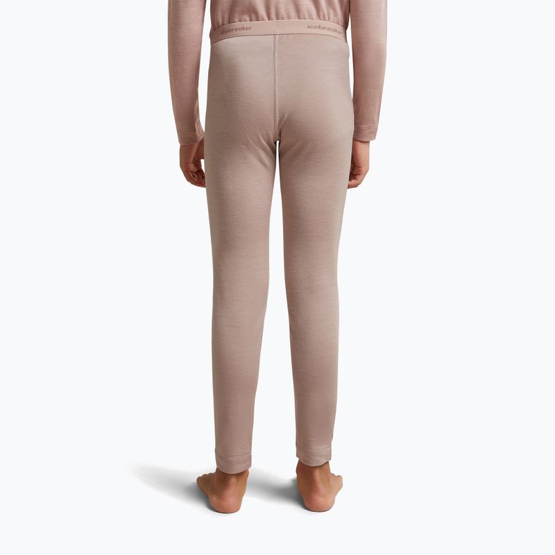 Dětské termoaktivní kalhoty icebreaker Kids 200 Oasis Leggings pink quartz 5
