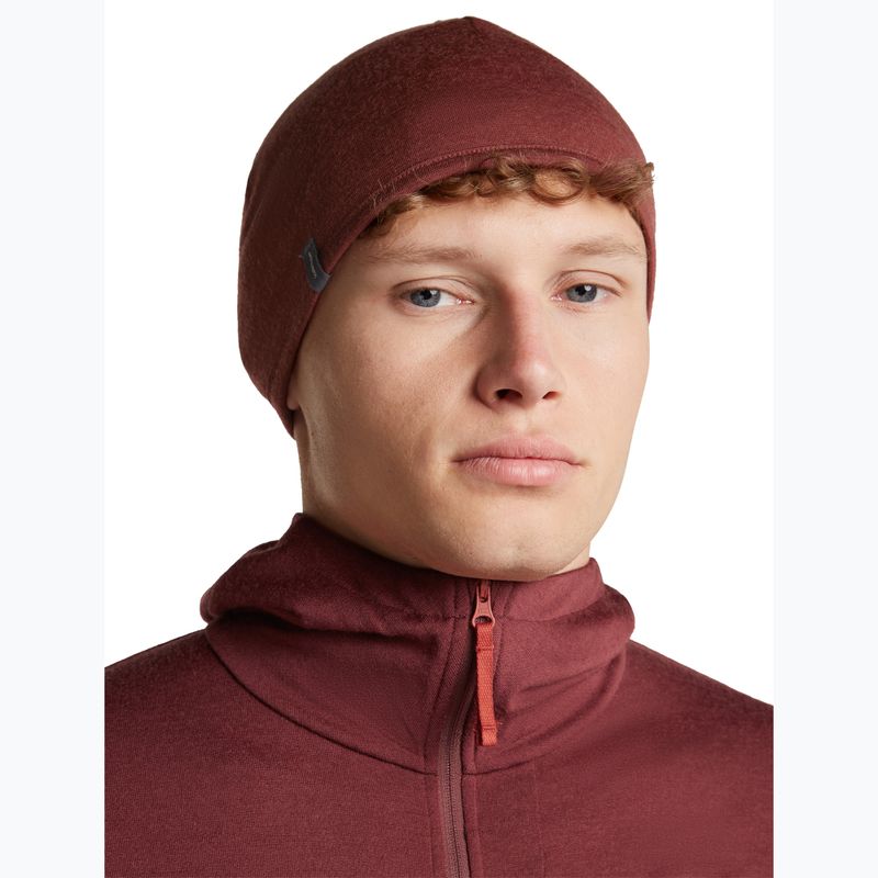 Čepice icebreaker Merino 200 Oasis Reversible Beanie agate/port 7