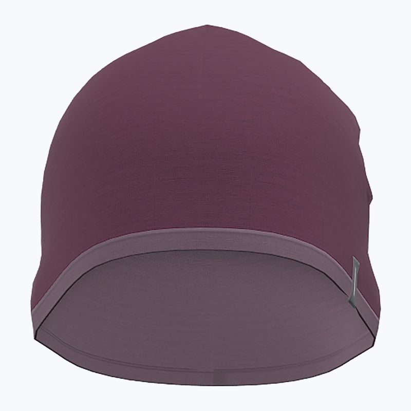 Čepice icebreaker Merino 200 Oasis Reversible Beanie berry/grey plum 2