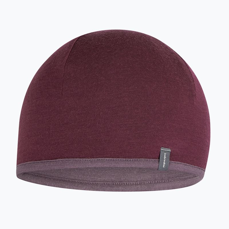 Čepice icebreaker Merino 200 Oasis Reversible Beanie berry/grey plum 3