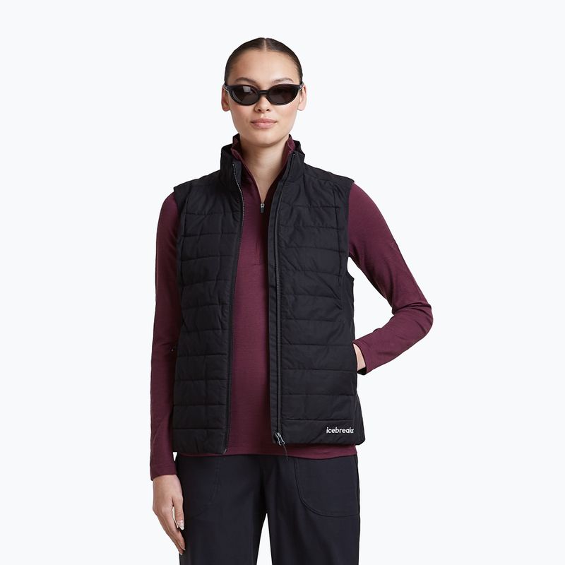 Dámská termo mikina Icebreaker 200 Oasis LS Half Zip dark berry 7