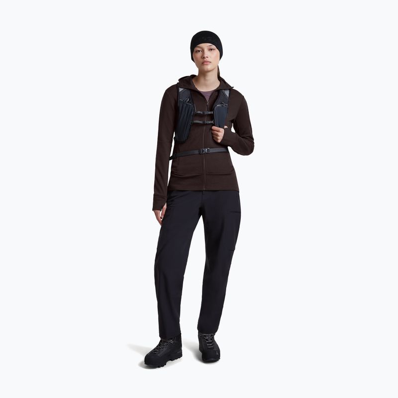 Dámská mikina Icebreaker Merino 260 Quantum IV LS Zip Hoodie bittersweet 2