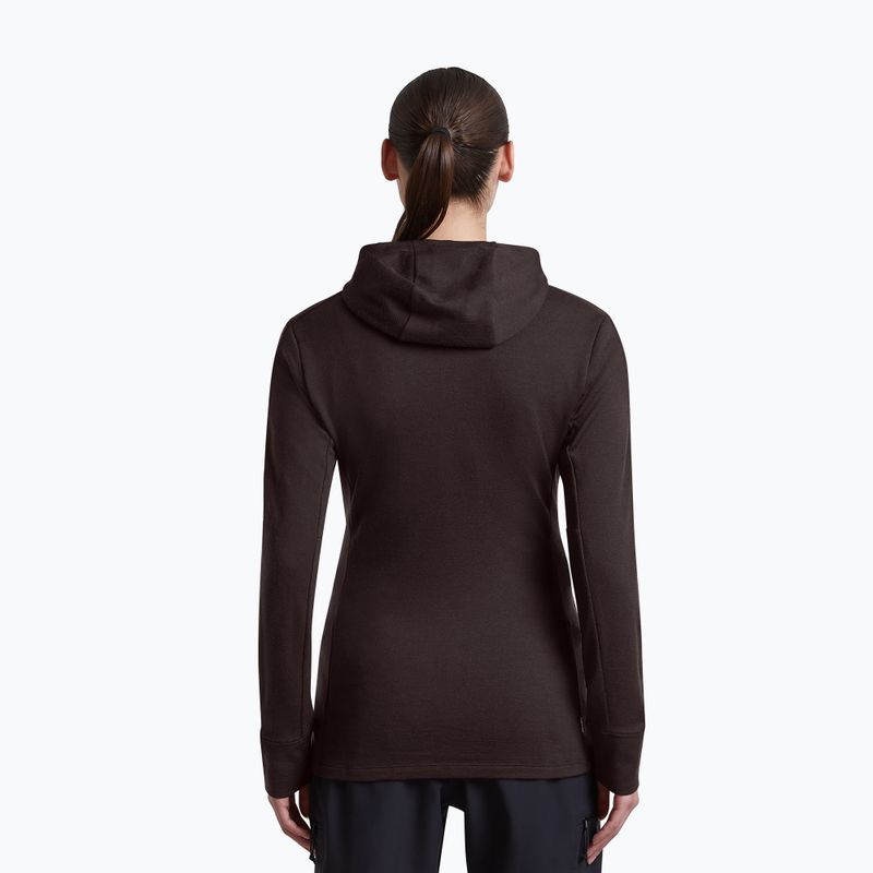 Dámská mikina Icebreaker Merino 260 Quantum IV LS Zip Hoodie bittersweet 3