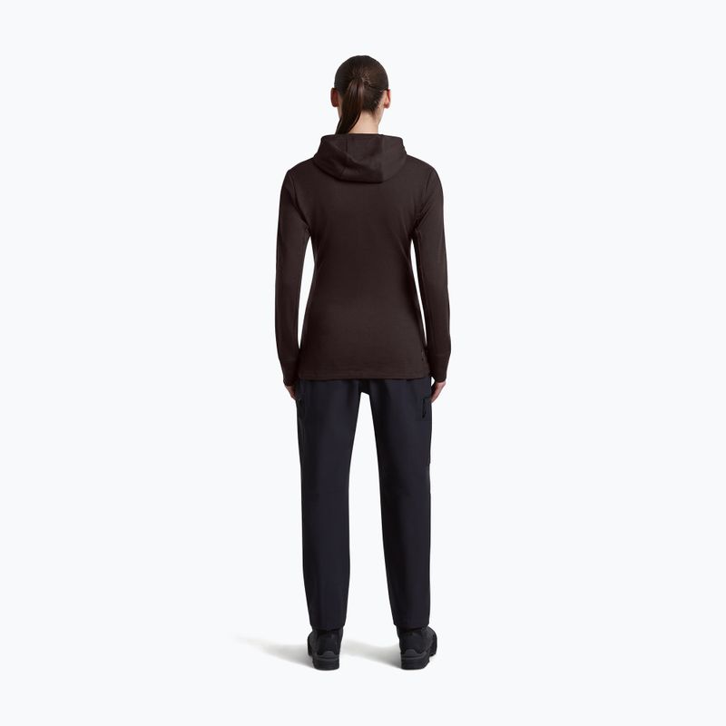 Dámská mikina Icebreaker Merino 260 Quantum IV LS Zip Hoodie bittersweet 5