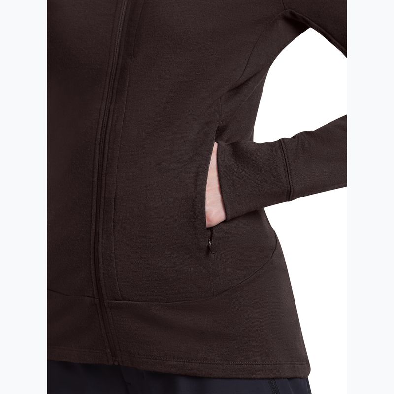 Dámská mikina Icebreaker Merino 260 Quantum IV LS Zip Hoodie bittersweet 7