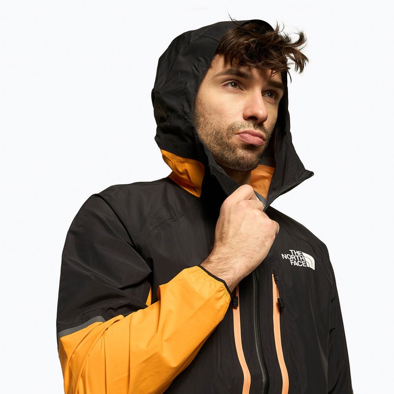 Pánská bunda The North Face Dawn Turn 2.5 Cordura Shell černá a oranžová NF0A7Z8884P1 4